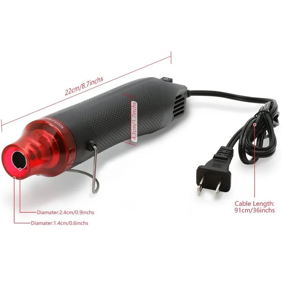 Hot Air Gun Portable Mini Heat - огляд і ціна Heat Gun Small