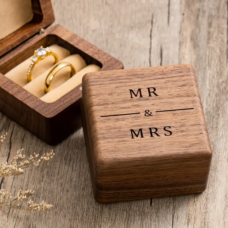 Engagement Proposal Wedding Ce - огляд і ціна Wood Ring Blank