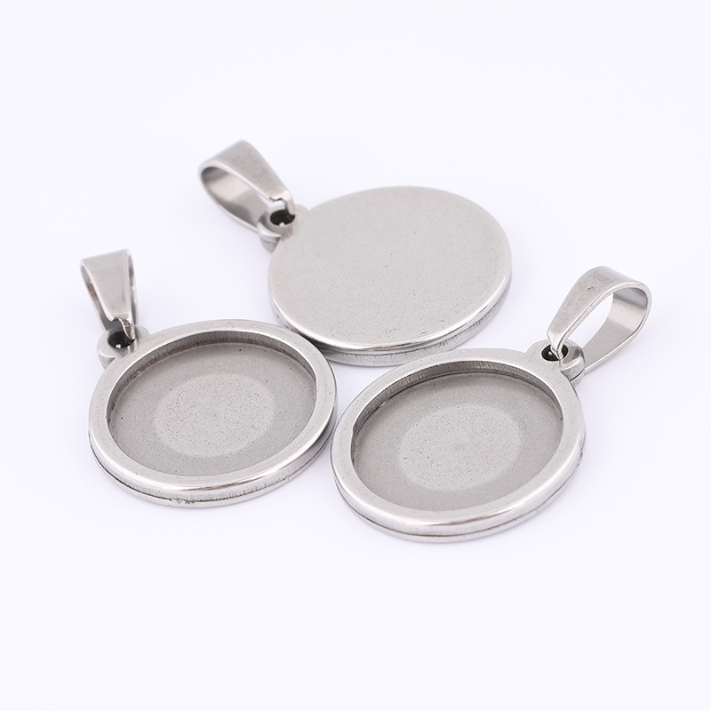 10pcs 15mm Round Cabochon Base - огляд і ціна Bezels Set Pendant