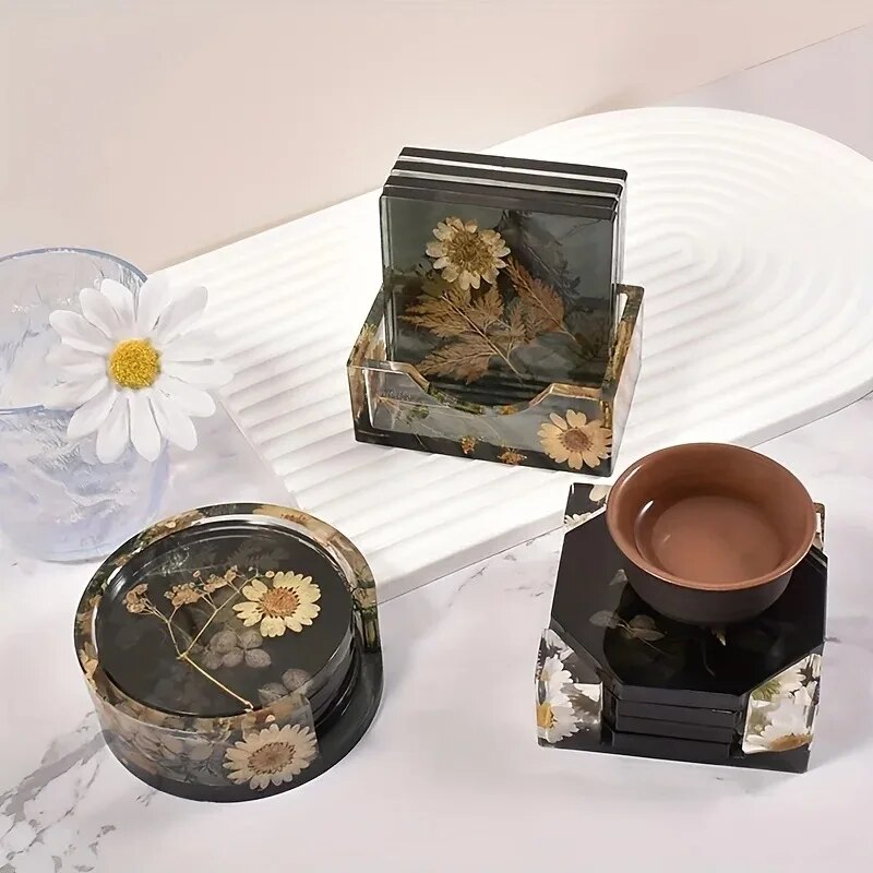Coaster Resin Molds Set Includ - огляд і ціна Serving Tray Mold