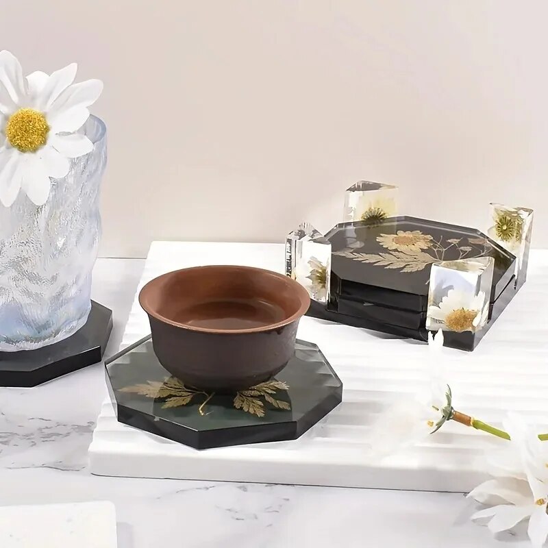 Coaster Resin Molds Set Includ - огляд і ціна Serving Tray Mold