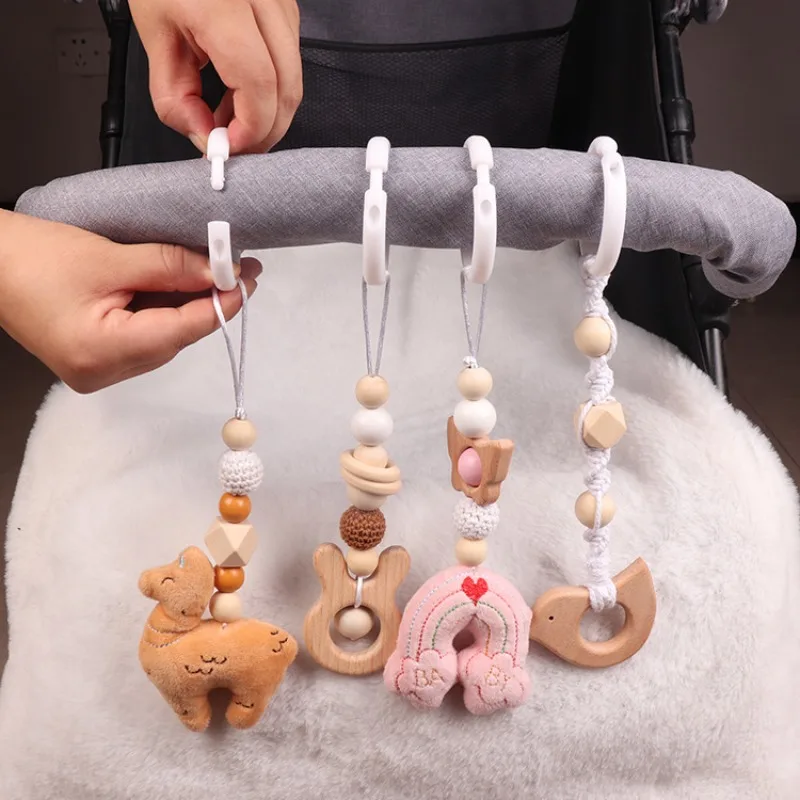 6Pcs Wooden Baby Toys Wooden B - огляд і ціна Wood Ring Blank
