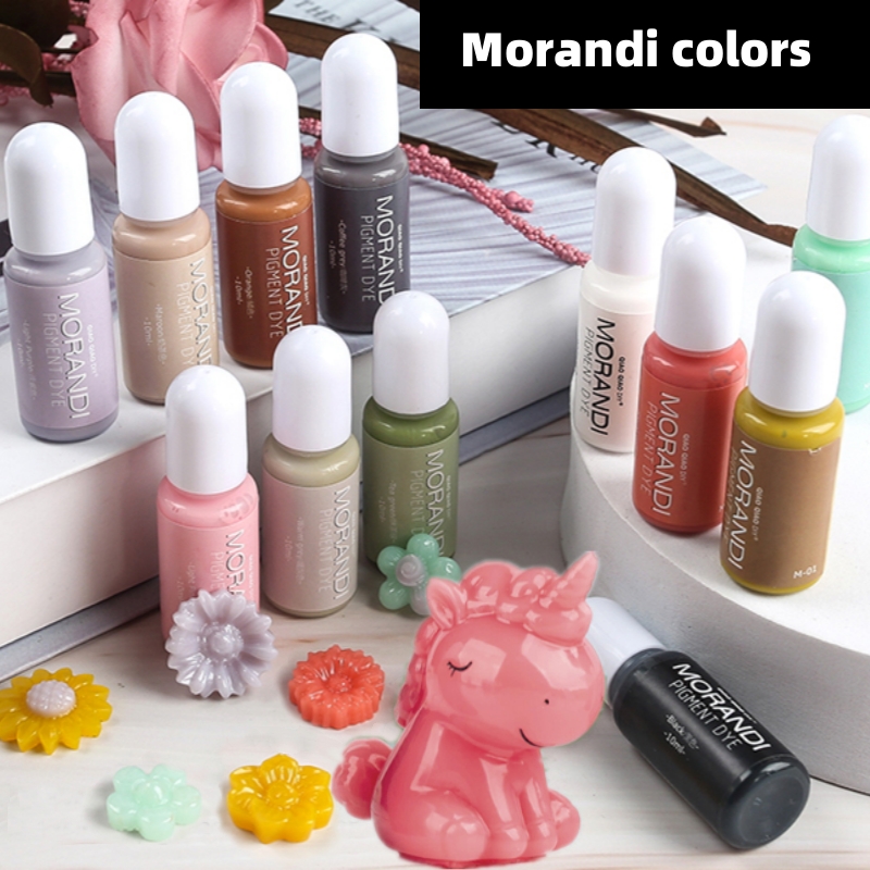 24Colors Morandi Opaque Color  - огляд і ціна Resin Dye Alcohol