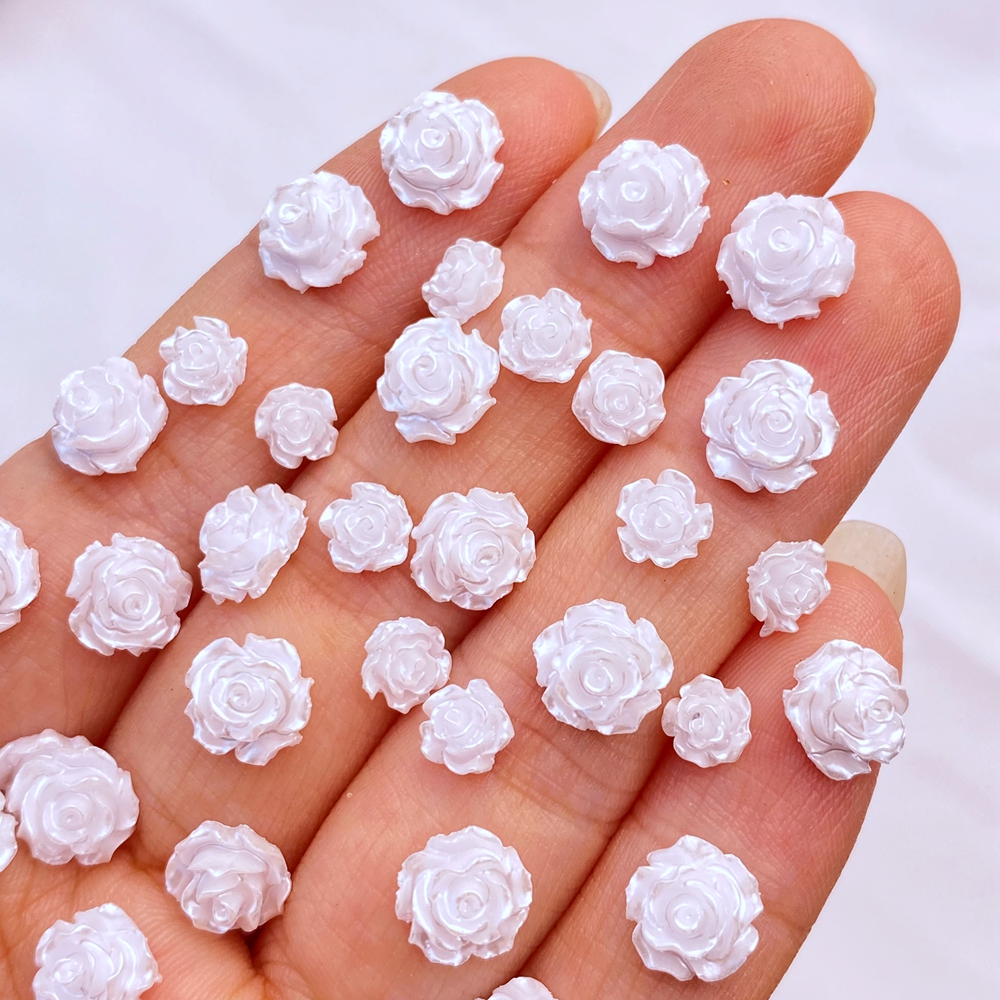 100Pcs New Cute Mini 5mm/7mm R - огляд і ціна Flower Preservation Resin