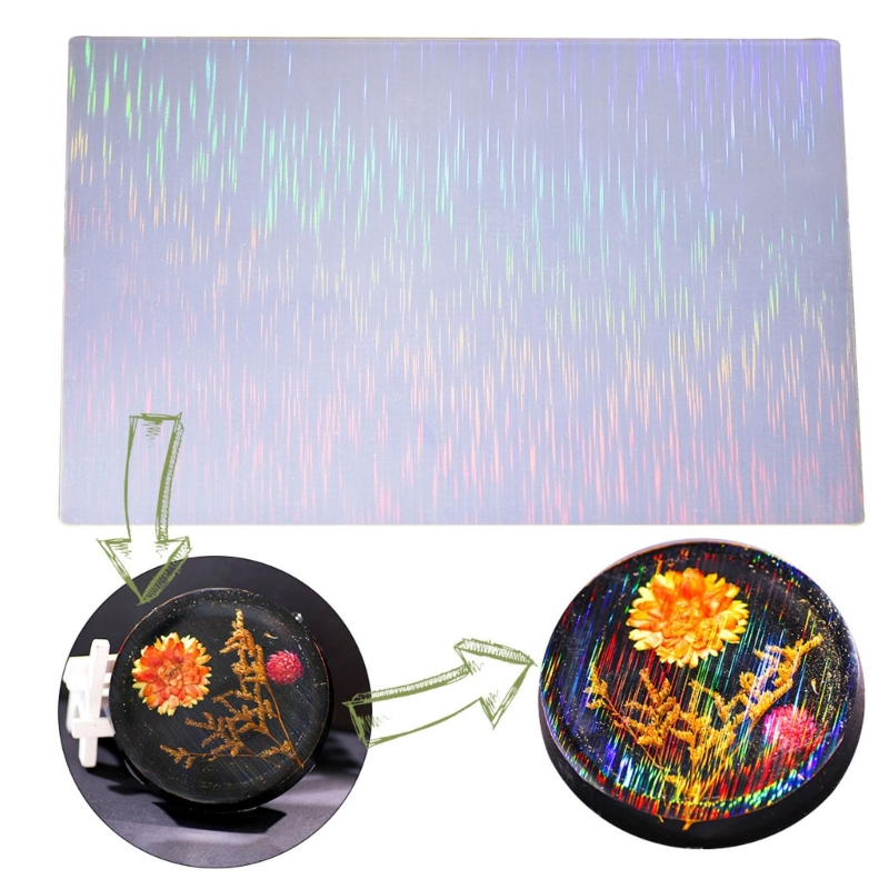 Holographic Silicone Inlay Rai - огляд і ціна Resin Ocean Wave Mold