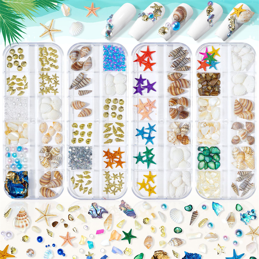 1Box Sea Shells Pearl Resin Fi - огляд і ціна Resin Ocean Wave Mold