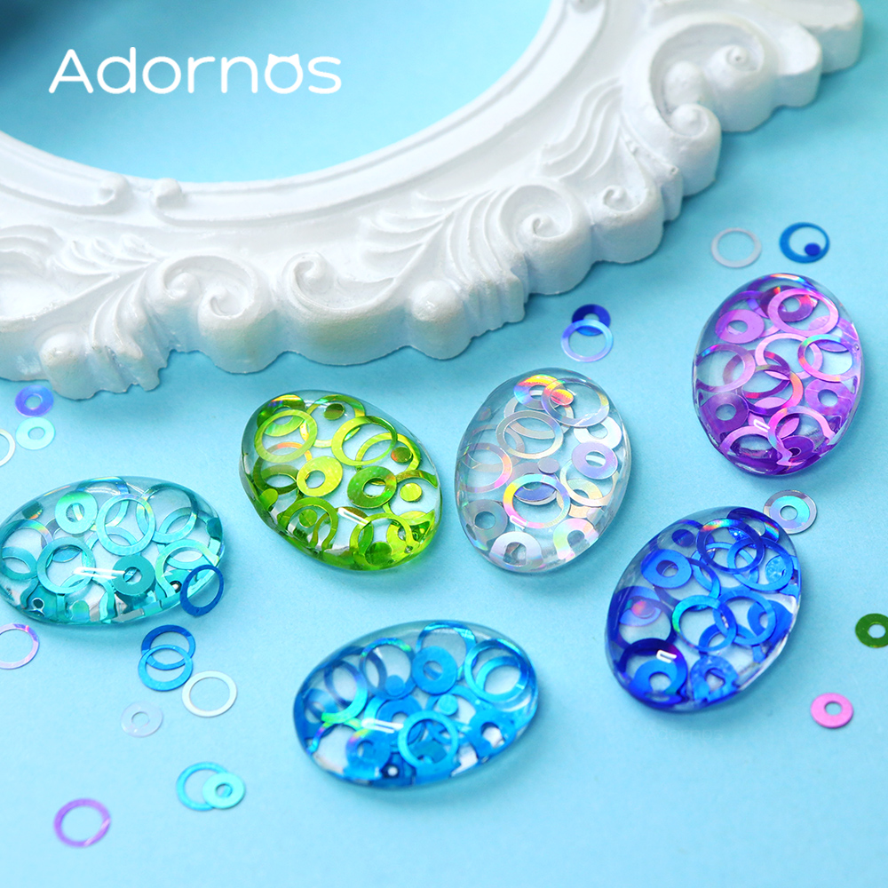 Holographic Bubble Glitter For - огляд і ціна Resin Pigment Set