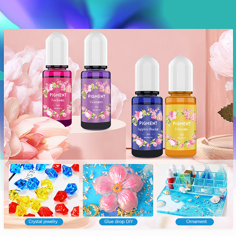 A Set Ink Alcohol Resin Pigmen - огляд і ціна Resin Dye Alcohol