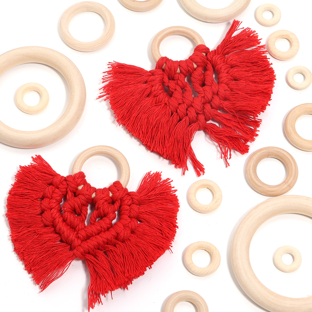 2-10pcs/lot Round Natural Wood - огляд і ціна Wood Ring Blank