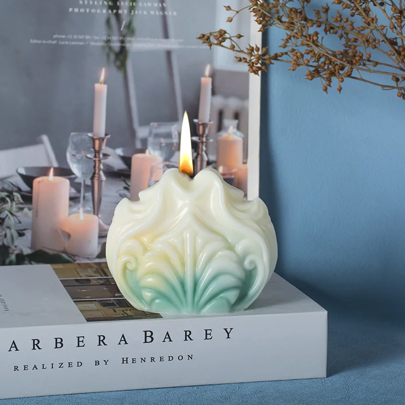 Ocean Shell Candle Silicone Mo - огляд і ціна Resin Ocean Wave Mold