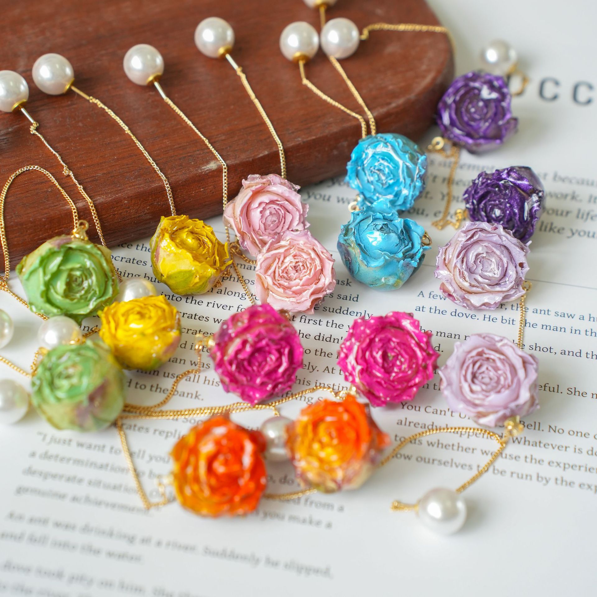 Preserved Rose Flower Series E - огляд і ціна Flower Preservation Resin