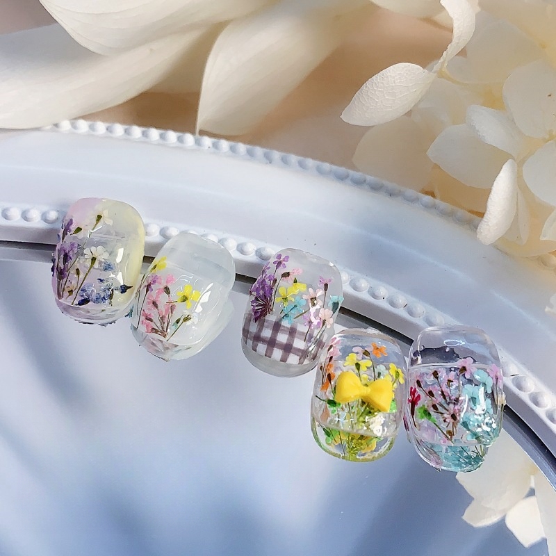 Mixed Small Dried Flowers Nail - огляд і ціна Dried Flower Bulk
