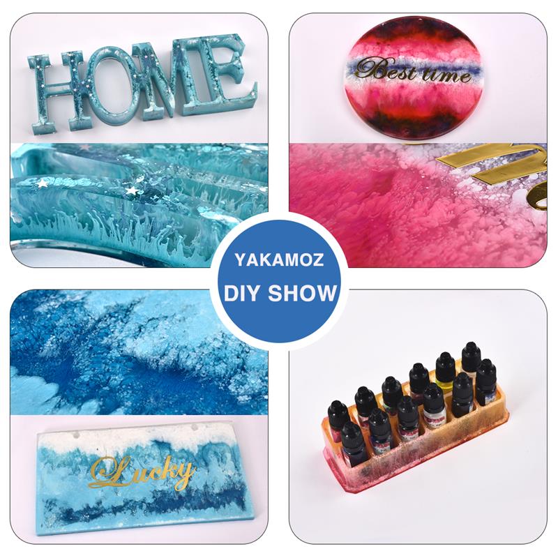 1 Set Epoxy Resin Pigment Kit  - огляд і ціна Resin Dye Alcohol