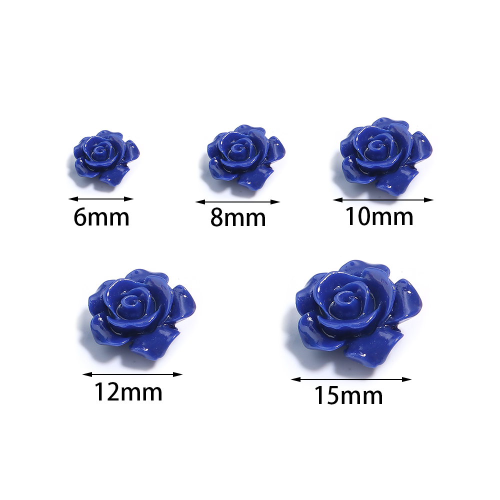 1 Strand 6 8 10 12 15mm Rose C - огляд і ціна Flower Preservation Resin