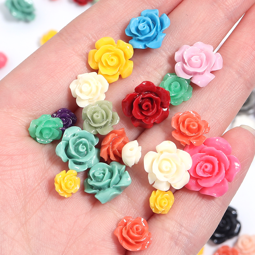 1 Strand 6 8 10 12 15mm Rose C - огляд і ціна Flower Preservation Resin